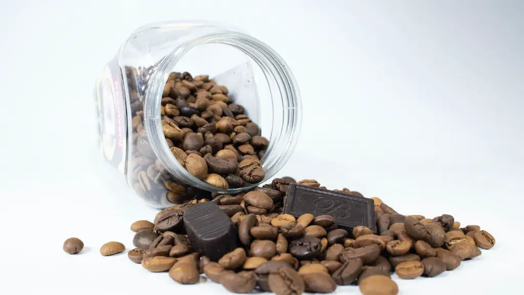 How many chocolate covered coffee beans in a serving?